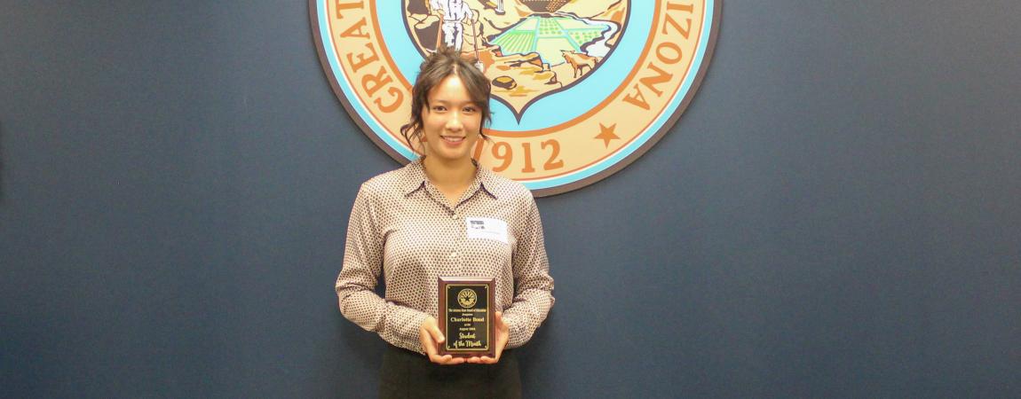 Charlotte Bond August 2024 Student of the Month